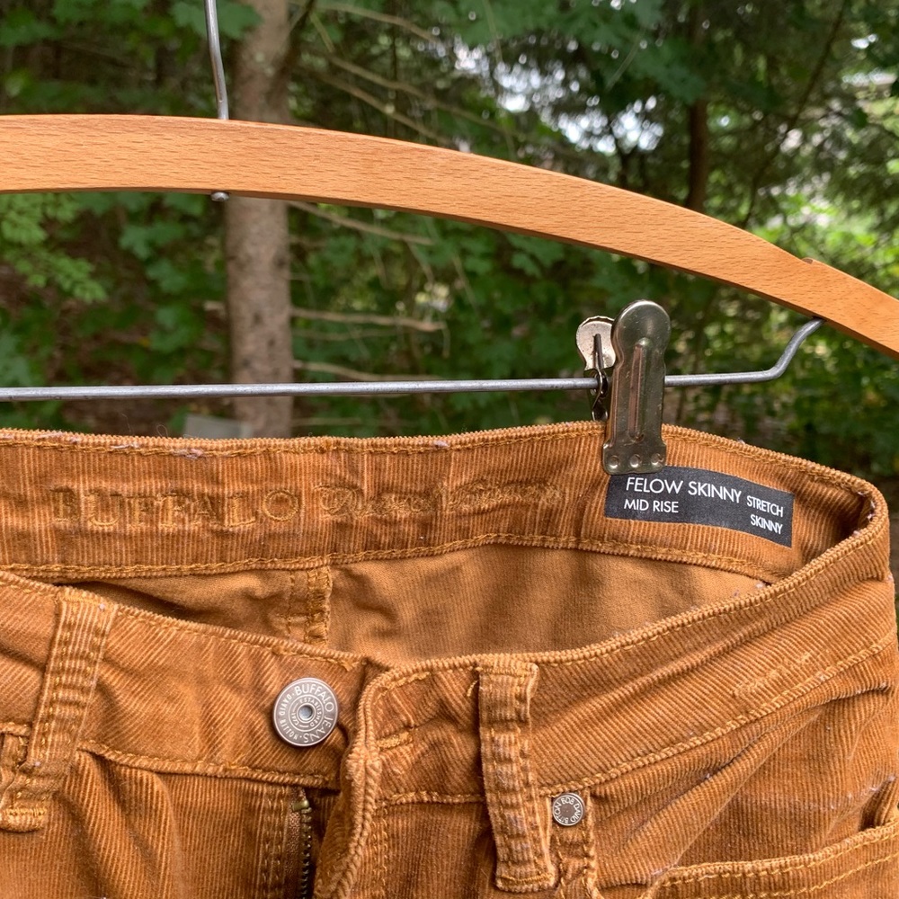 Buffalo Jeans, NWT, caramel-color corduroys